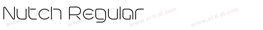 Nutch Regular字体转换 Nutch Regular字体转换
